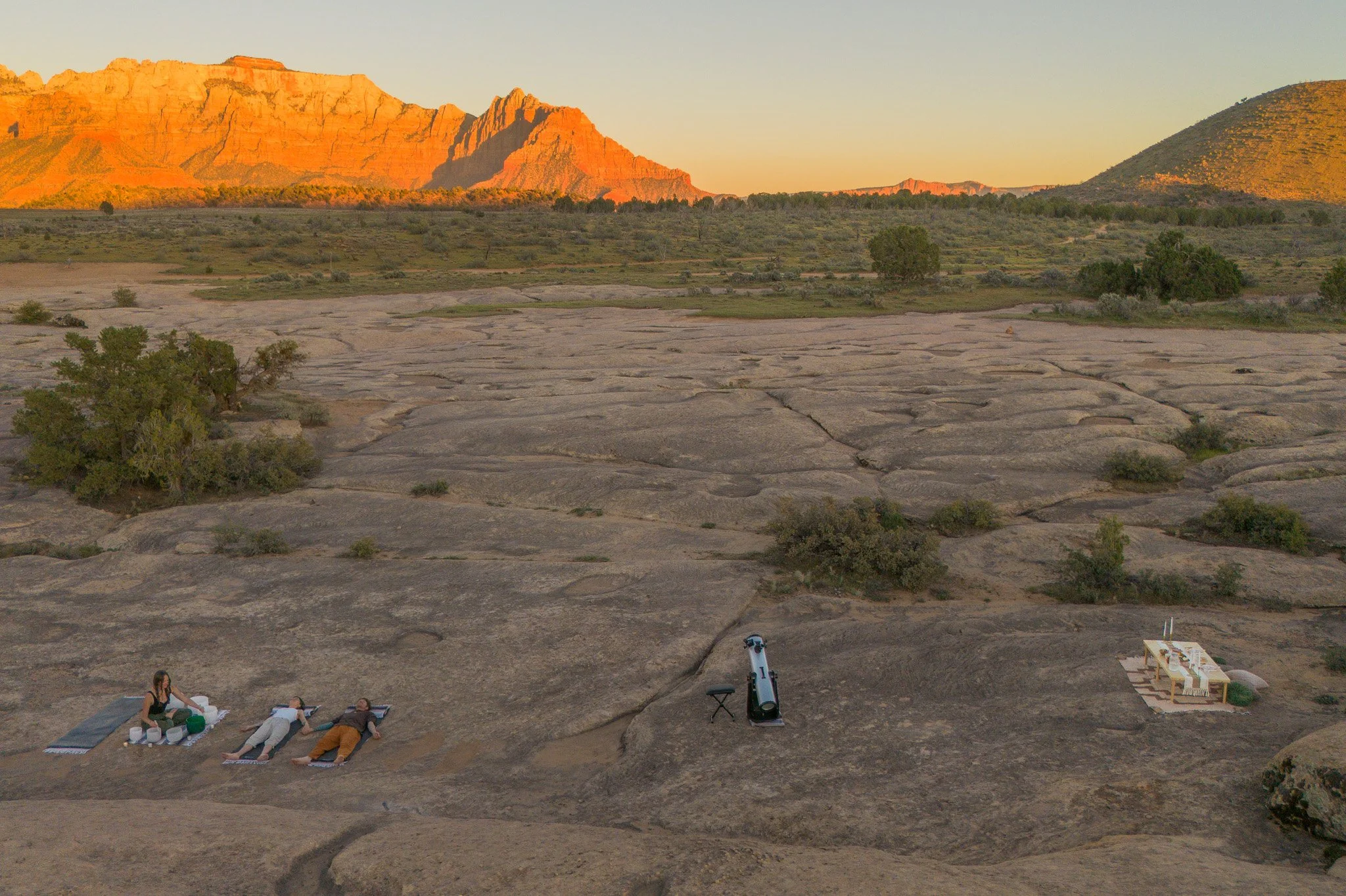 The Ultimate Evening in Zion National Park | Sunset Yoga, Candle